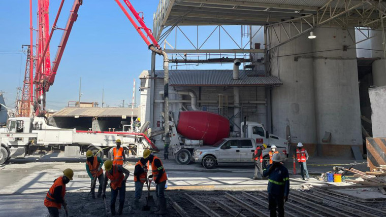Reparación de firme de concreto