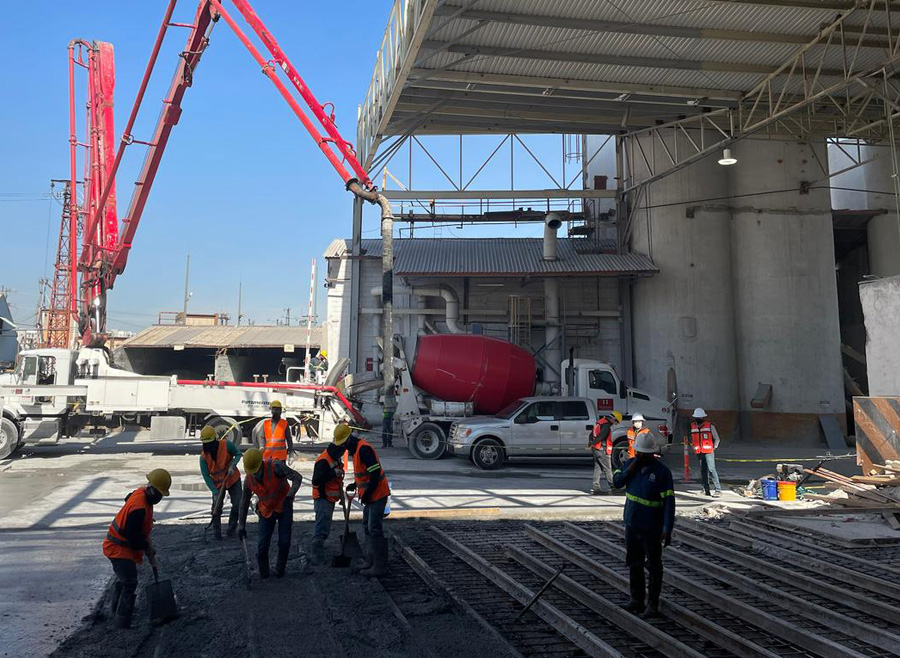 Reparación de firme de concreto